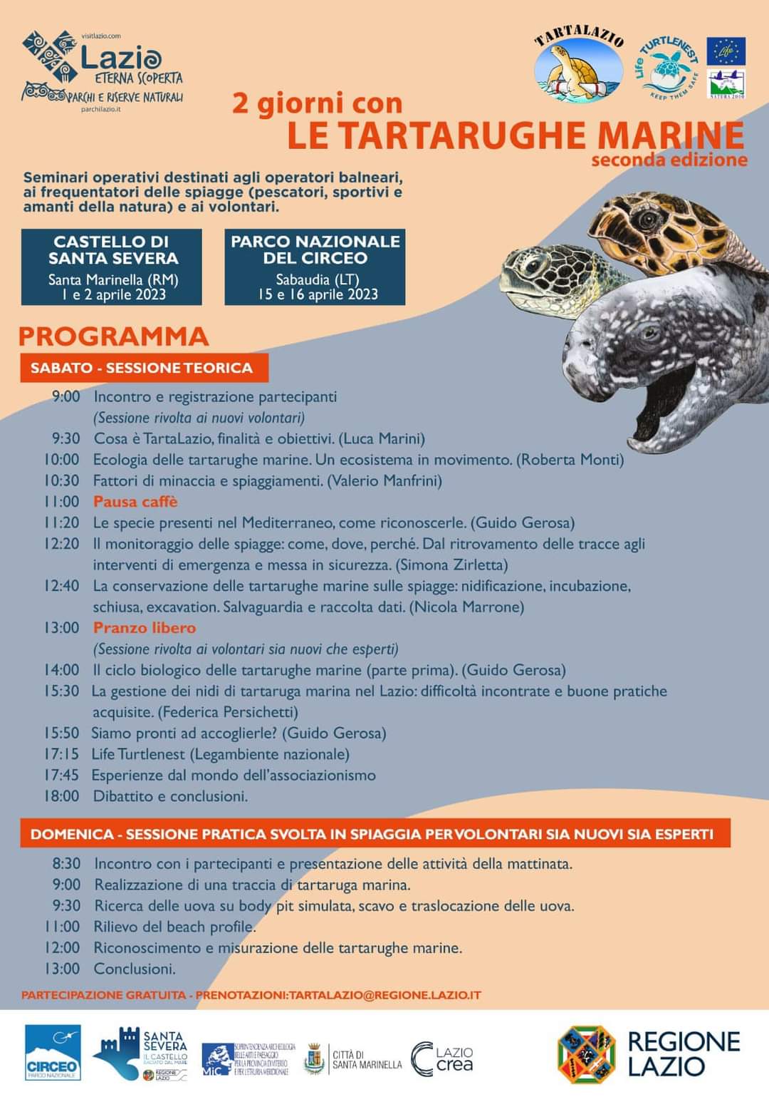 2 Giorni con le TARTARUGHE
